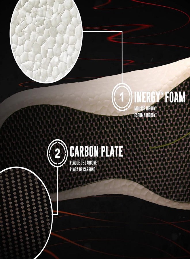 Spenco Propel + Carbon Performance Shoe Insoles for Women and Men, Men's 6-7.5/Women's 7-8.5 Red - Image 2